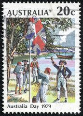 Raising the Flag, Sydney Cove, 26 January 1788