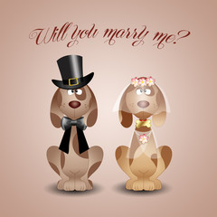 a couple of dog spouses