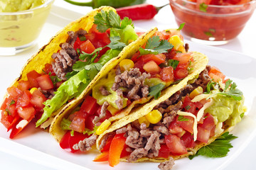 Mexican food Tacos