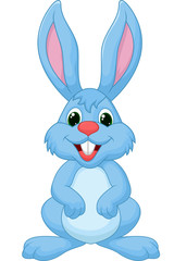 Fototapeta na wymiar Cute rabbit cartoon
