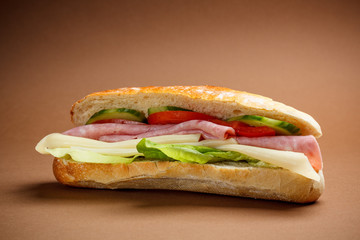 Baguette sandwich