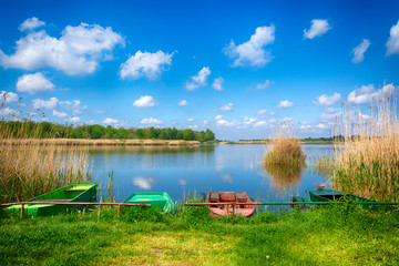 Obraz premium Lake landscape