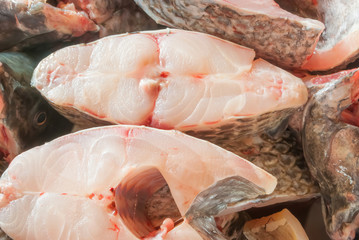 Fresh fish meat