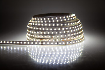 Glowing LED garland, strip