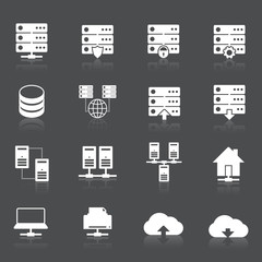 Hosting Network Icons