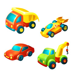 Transport toys set