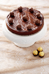 double chocolate cheesecake