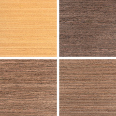 Fototapeta premium Set of four wooden texture backgrounds