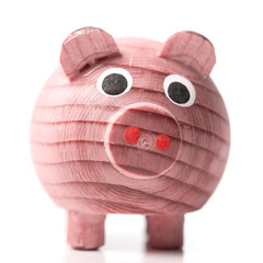 Holzfigur, Schwein