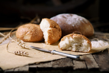 Bread Still Life Vintage