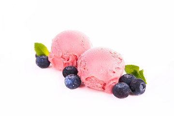 blueberry ice cream
