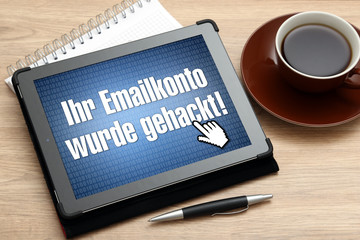 Ihr Emailkonto wurde gehackt