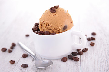 coffee ice cream