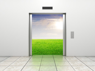 modern elevator © Who is Danny