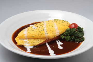 大人気　オムライス