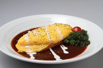 大人気　オムライス