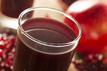 Healthy Organic Pomegranate Juice