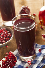 Healthy Organic Pomegranate Juice