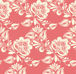 Vector Floral seamless pattern.