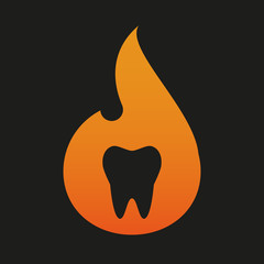 Flame icon