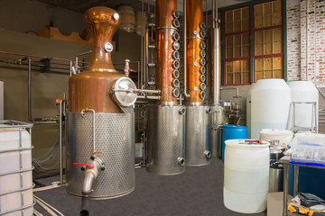 Microbrewery Distillery Still