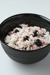 健康米の黒豆ごはん