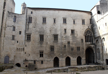 Fototapeta premium Palace of the popes (Palais des Papes) in Avignon