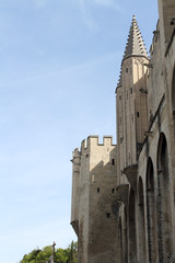 Fototapeta premium Palace of the popes (Palais des Papes) in Avignon