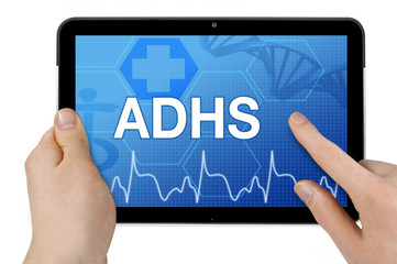 Tablet mit Interface und ADHS