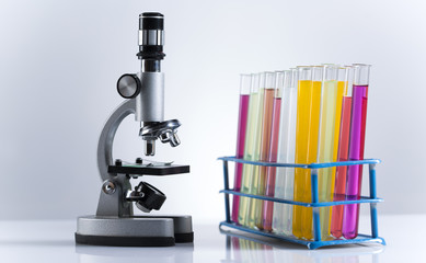 Workplace modern laboratory for molecular biology test