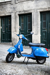 Italiaanse vintage scooter