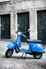 Wall murals Scooter Italian vintage scooter