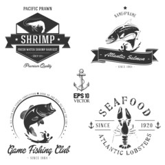 Bitmap Sea animals badge collection