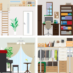 Illustration of room