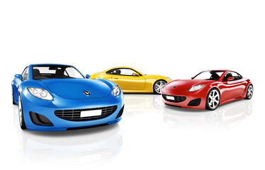 Collection of 3D Sport Cars