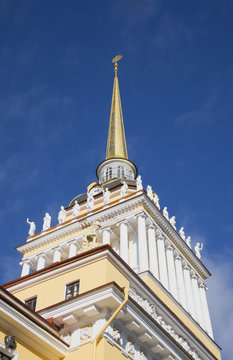 Адмиралтейский шпиль. Санкт-Петербург