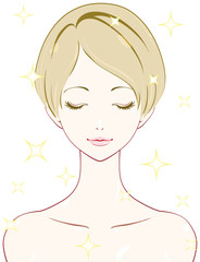 美容　キラキラ