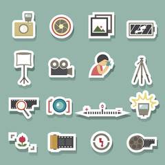 Camera symbol vector