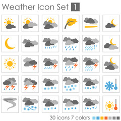 Weather Icon Set 1