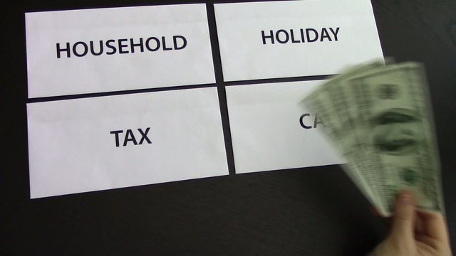 Household tax money