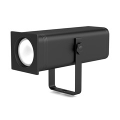 realistic 3d render of stage light
