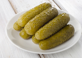 pickled cucumbers