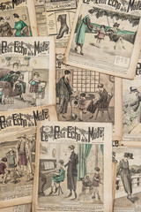 Antique french fashion magazine from 1919