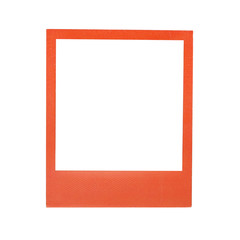 Color polaroid frame
