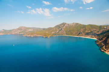 Obraz premium Panoramic bird's-eye view on Turkey