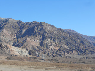 Fototapeta na wymiar Artists Drive in Death Valley