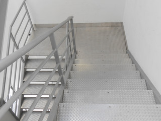 Metal staircase