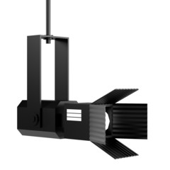 realistic 3d render of stage light