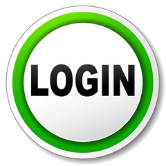 Vector login icon