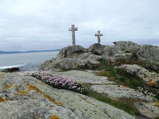 Cruces en Punta Roncudo, Costa da Morte 